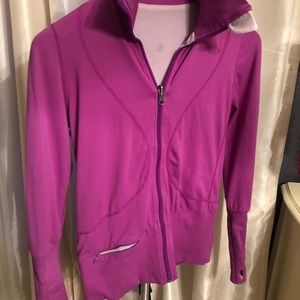 Lululemon Fuchsia Zip-Up Jacket